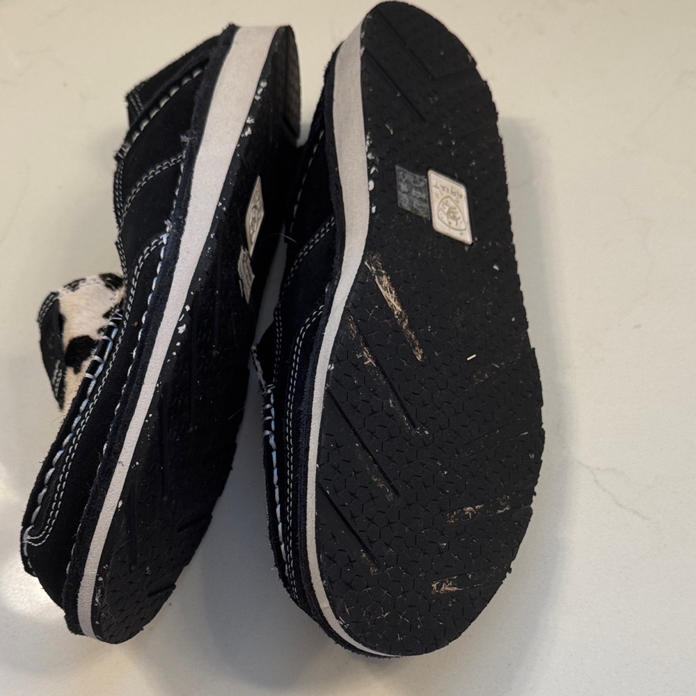 Ariat Black and White Patterned Loafers - Picture 5 of 5